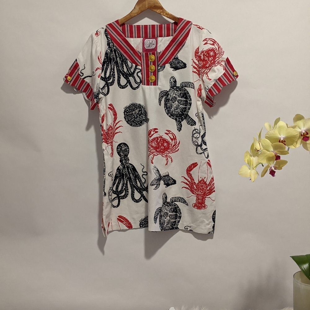 B the collection/ Sea Soiree Tunic